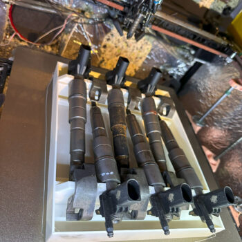 M57 Injector Rack – organiserad förvaring med numrering