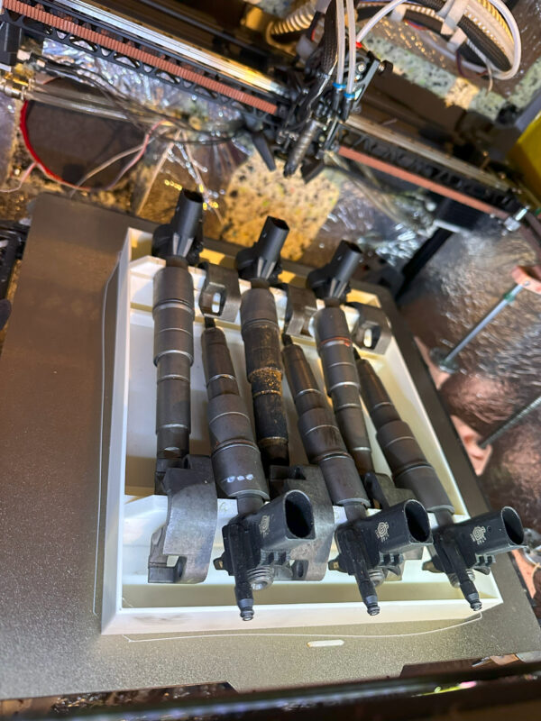 M57 Injector Rack – organiserad förvaring med numrering